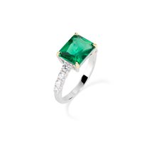 Anello Amen Donna Cocktail in Argento Zirconia RCK1REBVEZ-14 - RCK1REBVEZ-12